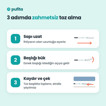 Esnek Toz Alma Fırçası