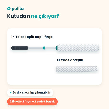 Esnek Toz Alma Fırçası