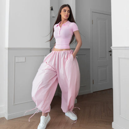 Flow Pants in a neutral colourway