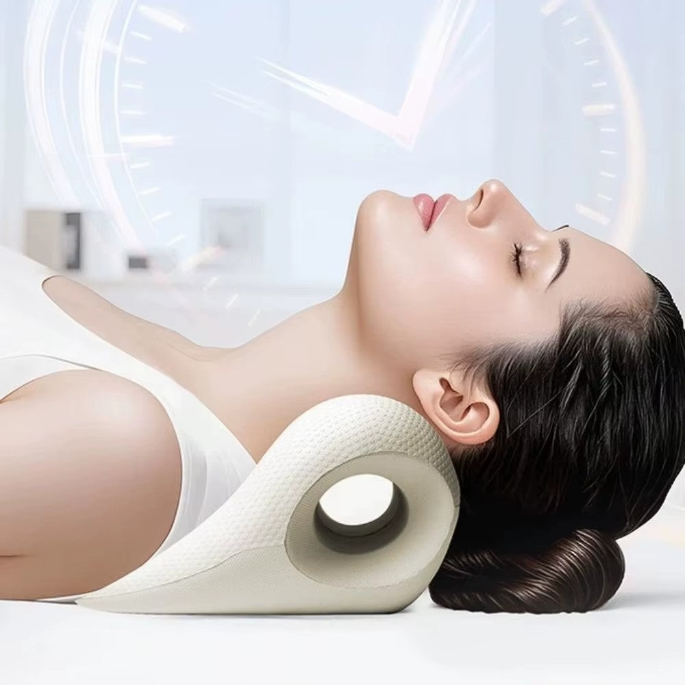 Neck Reset Stretcher in use